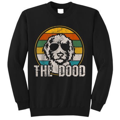 Goldendoodle The Dood Vintage Retro Dog Sweatshirt