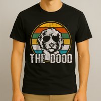 Goldendoodle The Dood Vintage Retro Dog T-Shirt