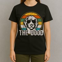 Goldendoodle The Dood Vintage Retro Dog T-Shirt