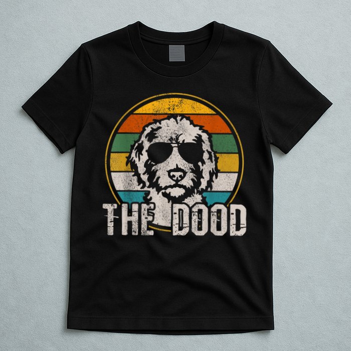 Goldendoodle The Dood Vintage Retro Dog T-Shirt