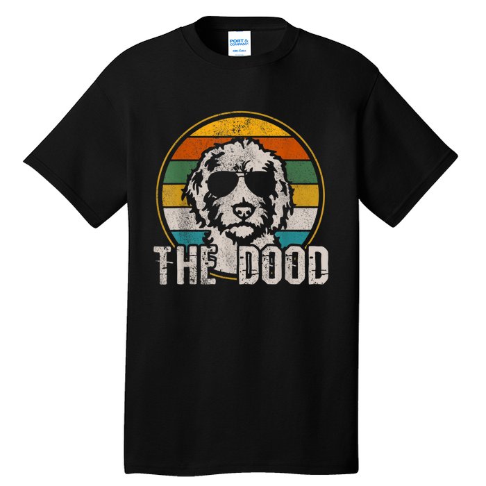 Goldendoodle The Dood Vintage Retro Dog Tall T-Shirt