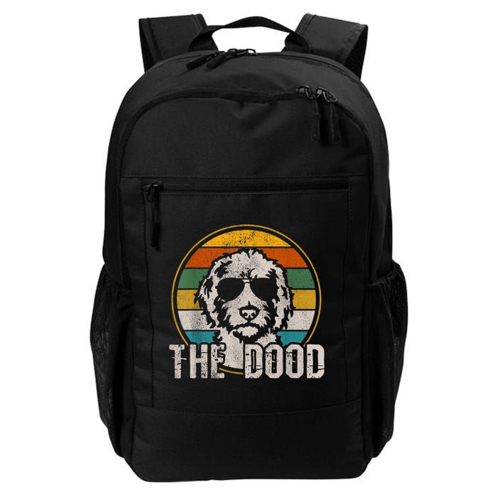 Goldendoodle The Dood Vintage Retro Dog Backpack