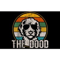 Goldendoodle The Dood Vintage Retro Dog Bumper Sticker