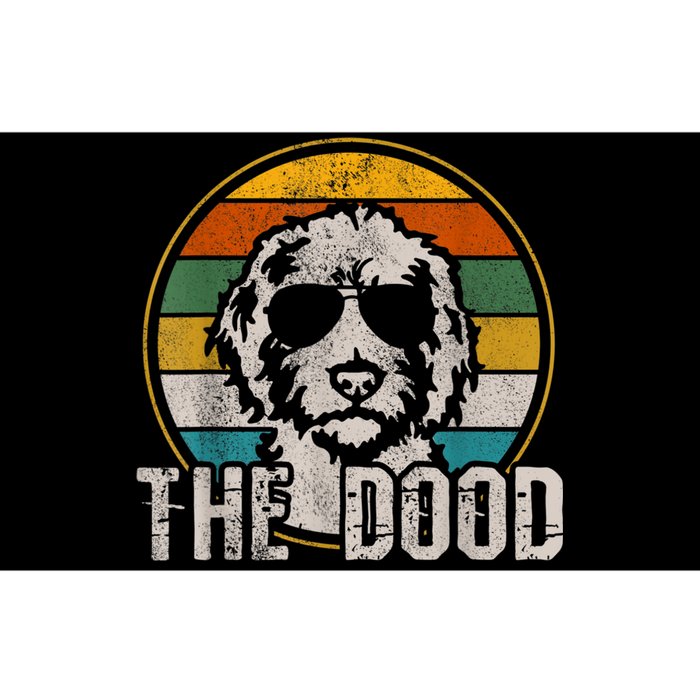 Goldendoodle The Dood Vintage Retro Dog Bumper Sticker