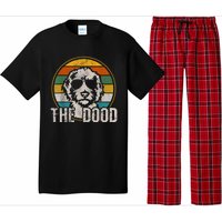 Goldendoodle The Dood Vintage Retro Dog Pajama Set