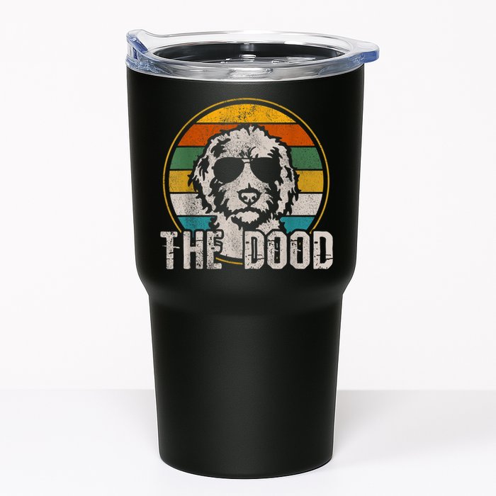 Goldendoodle The Dood Vintage Retro Dog Tumbler
