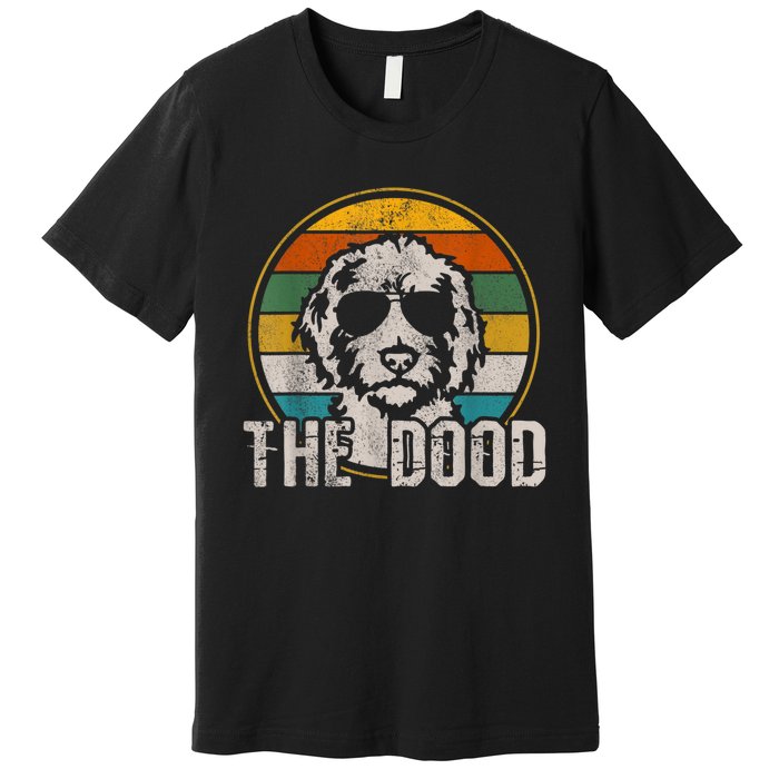 Goldendoodle The Dood Vintage Retro Dog Premium T-Shirt