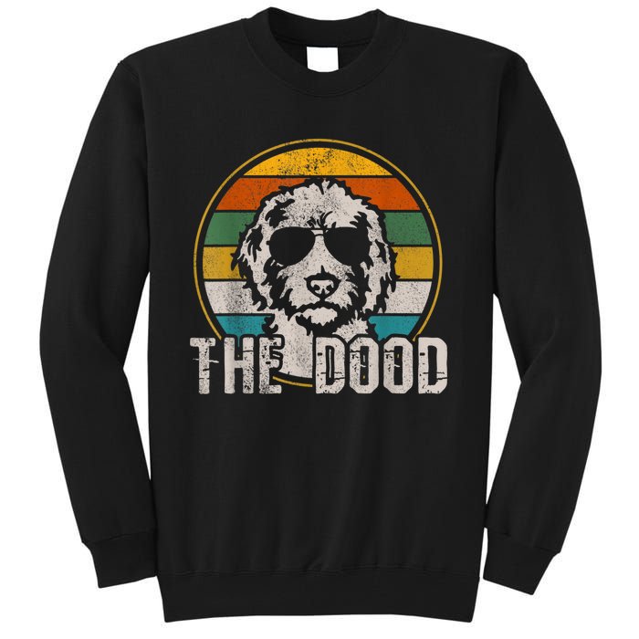 Goldendoodle The Dood Vintage Retro Dog Tall Sweatshirt