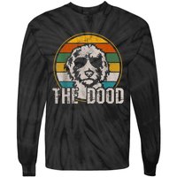 Goldendoodle The Dood Vintage Retro Dog Tie-Dye Long Sleeve Shirt