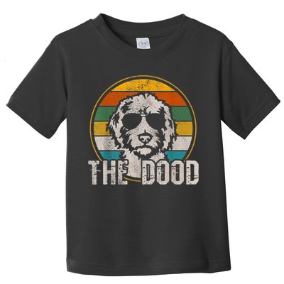 Goldendoodle The Dood Vintage Retro Dog Toddler T-Shirt