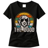 Goldendoodle The Dood Vintage Retro Dog Womens T-Shirt