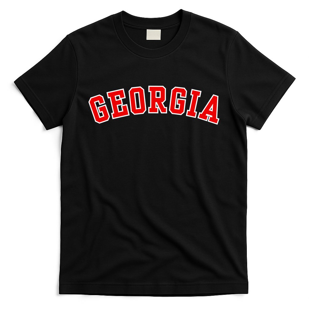Georgia Throwback Design T-Shirt