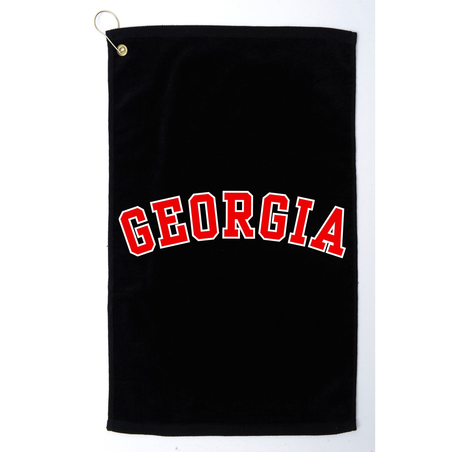 Georgia Throwback Design Golf Towel