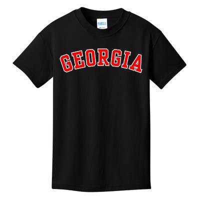 Georgia Throwback Design Kids T-Shirt