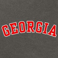 Georgia Throwback Design Cotton Canvas Backpack