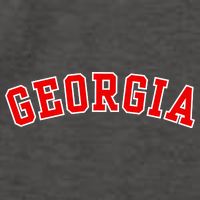 Georgia Throwback Design Vector Backpack