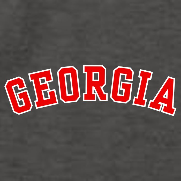 Georgia Throwback Design Vector Backpack