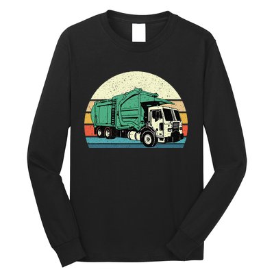 Garbage Truck Dump Trash Collector Recycling Lover Long Sleeve Shirt