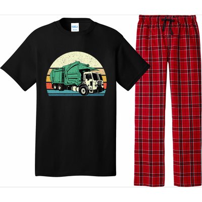 Garbage Truck Dump Trash Collector Recycling Lover Pajama Set