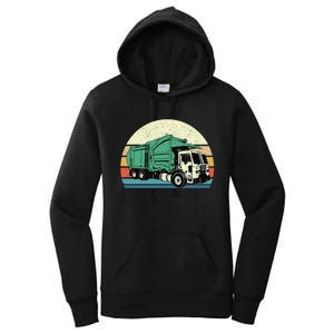 Garbage Truck Dump Trash Collector Recycling Lover Women's Pullover Hoodie