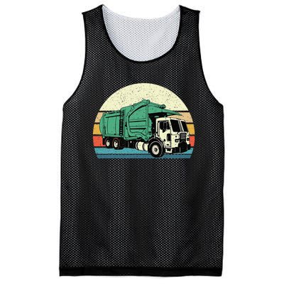 Garbage Truck Dump Trash Collector Recycling Lover Mesh Reversible Basketball Jersey Tank