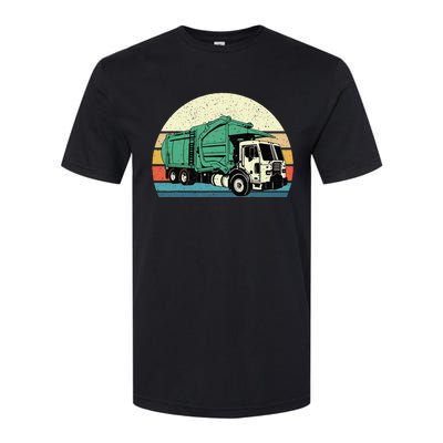 Garbage Truck Dump Trash Collector Recycling Lover Softstyle CVC T-Shirt