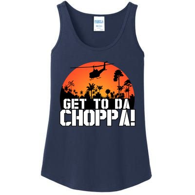 Get To Da Choppa Ladies Essential Tank