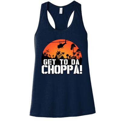 Get To Da Choppa Women's Racerback Tank