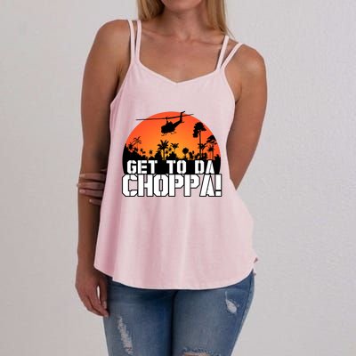 Get To Da Choppa Women's Strappy Tank