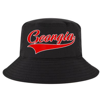 Georgia Throwback Design Cool Comfort Performance Bucket Hat