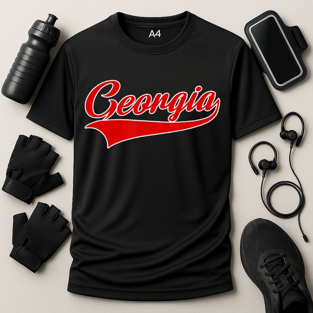 Georgia Throwback Design Cooling Performance Crew T-Shirt