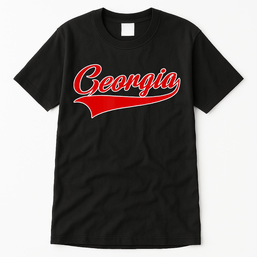 Georgia Throwback Design Tall T-Shirt