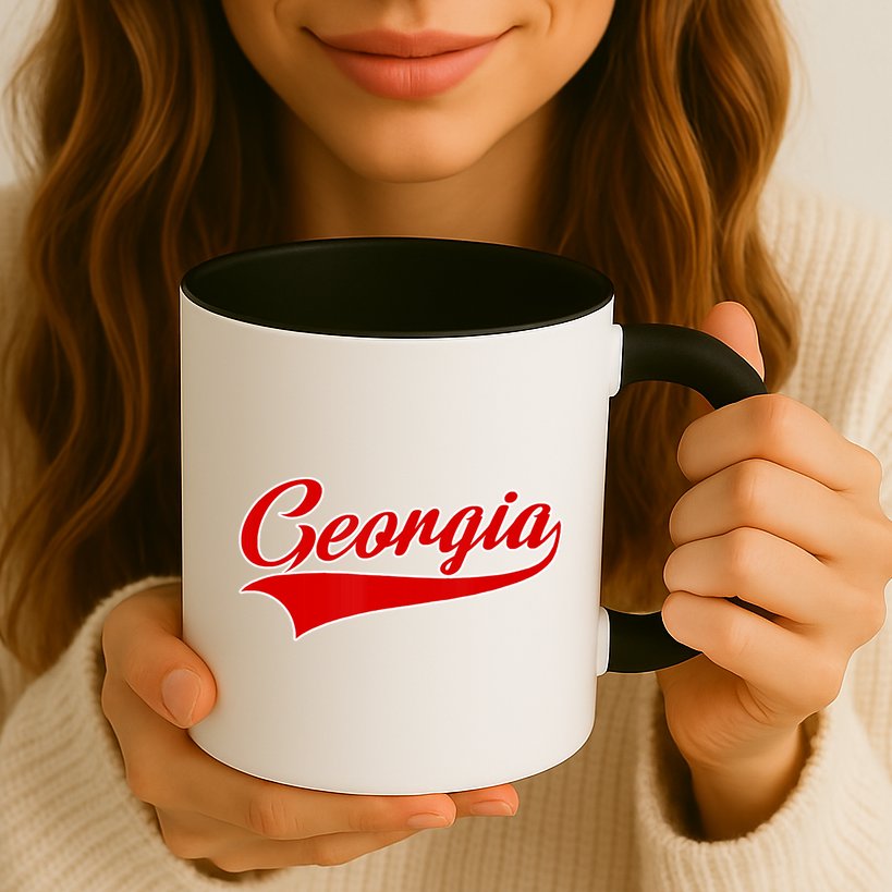 Georgia Throwback Design Mug