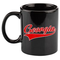 Georgia Throwback Design 11oz C Handle Ceramic Mug
