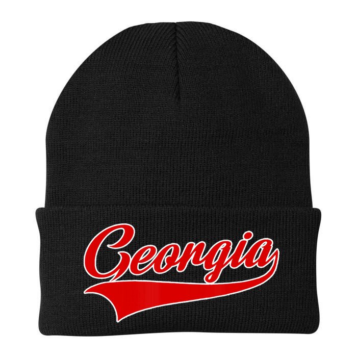 Georgia Throwback Design Beanie