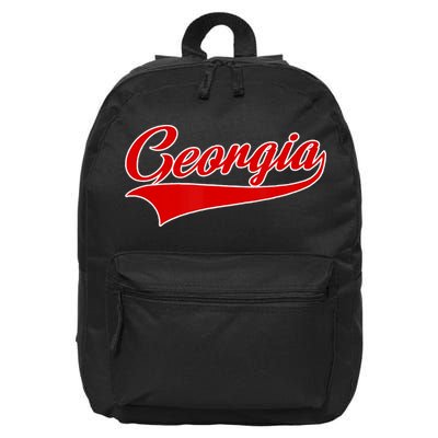 Georgia Throwback Design 16 in Basic Backpack