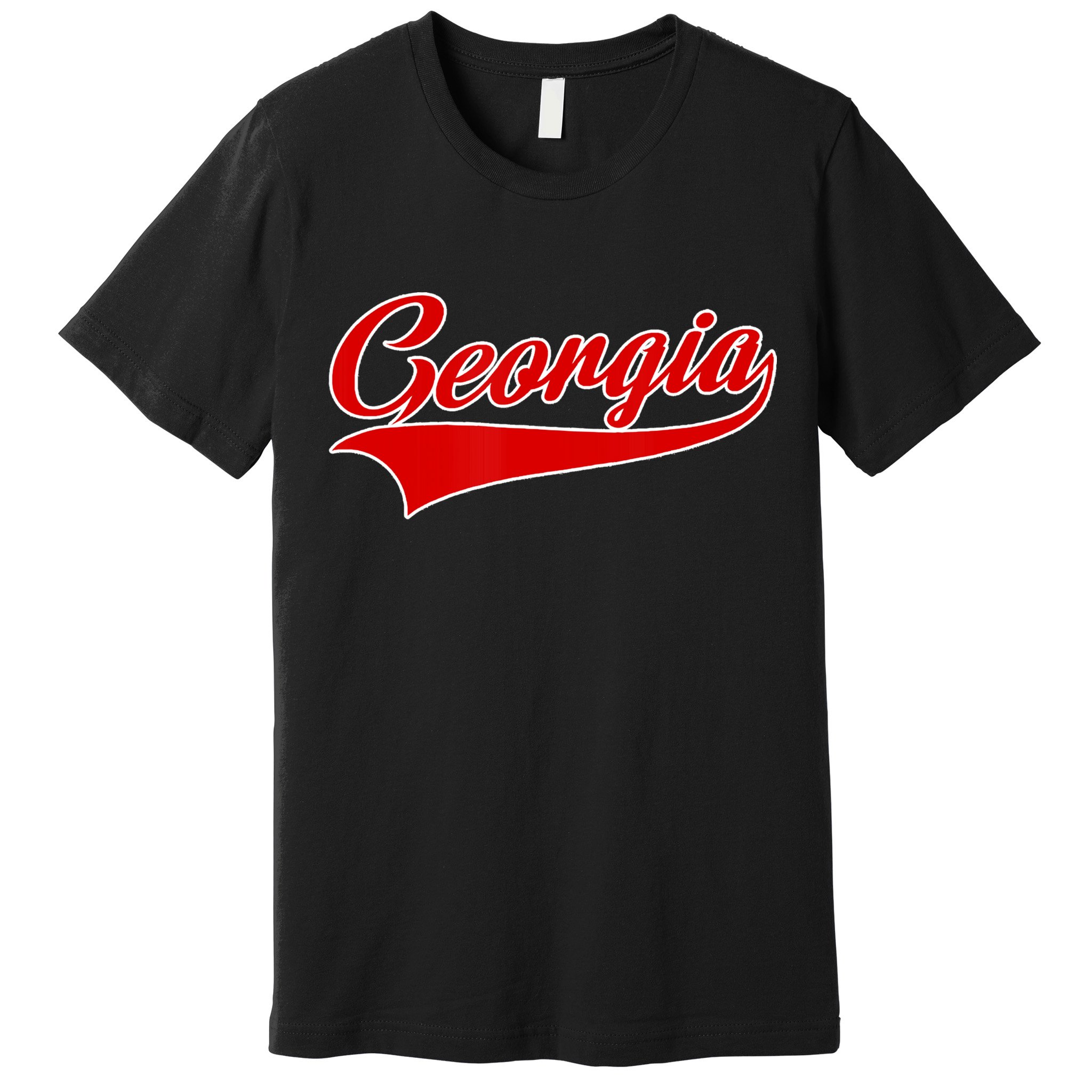 Georgia Throwback Design Premium T-Shirt