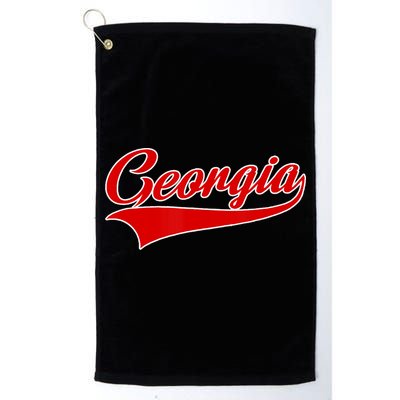 Georgia Throwback Design Golf Towel