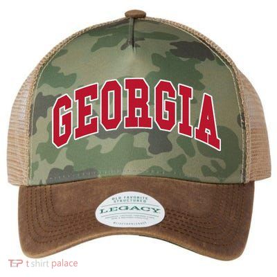 Georgia Throwback Design Classic Legacy Tie Dye Trucker Hat