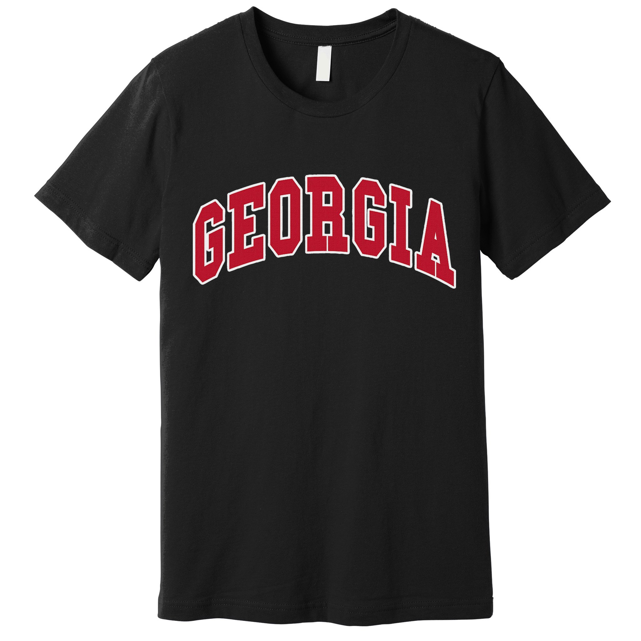 Georgia Throwback Design Classic Premium T-Shirt