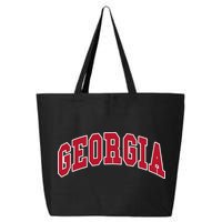 Georgia Throwback Design Classic 25L Jumbo Tote
