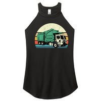 Garbage Truck Dump Trash Collector Recycling Lover Women’s Perfect Tri Rocker Tank