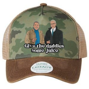 Give The Daddies Some Juice Funny Legacy Tie Dye Trucker Hat