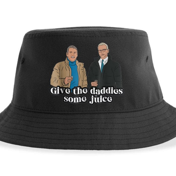 Give The Daddies Some Juice Funny Sustainable Bucket Hat