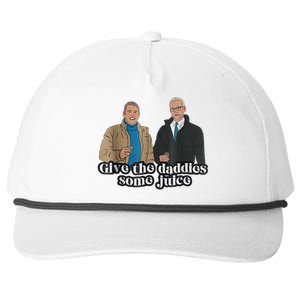 Give The Daddies Some Juice Funny Snapback Five-Panel Rope Hat