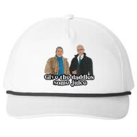 Give The Daddies Some Juice Funny Snapback Five-Panel Rope Hat