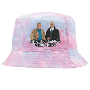 Give The Daddies Some Juice Funny Tie-Dyed Bucket Hat