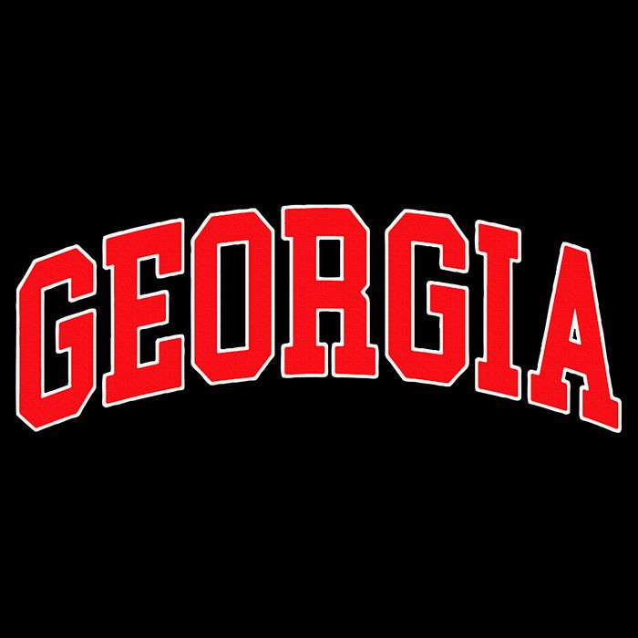 Georgia Throwback Design Classic Cooling Performance Crew T-Shirt