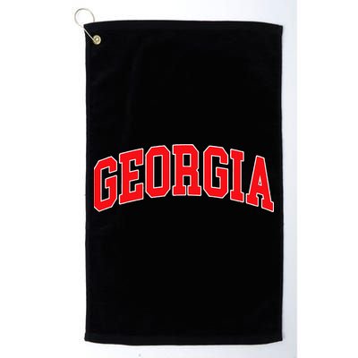 Georgia Throwback Design Classic Golf Towel