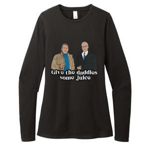 Give The Daddies Some Juice Funny Womens CVC Long Sleeve Shirt